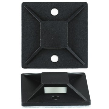 10x САМОКЛЕЯЩИЙСЯ КАБЕЛЬНЫЙ ОРГАНАЙЗЕР КАБЕЛЬНЫЙ ДЕРЖАТЕЛЬ КЛЕЙ 40х40мм