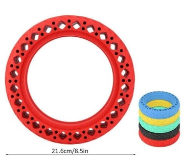 Бескамерная полутвердая шина 8,5x2 для Xiaomi M365/Pro/Pro 2/1s/Essential/Mi
