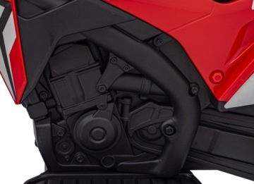 АККУМУЛЯТОРНЫЙ МОТОЦИКЛ детский Кросс HONDA CRF 450R звуки РЕГИСТРАЦИЯ