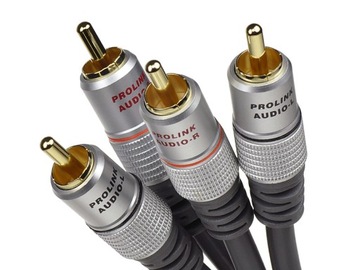 Prolink TCV 4270: Kabel przewód 2x RCA Cinch 3m