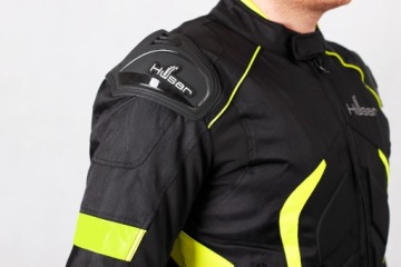 МОТОЦИКЛОВАЯ КУРТКА С ГОРБОМ HUSAR RAPID GP fluo