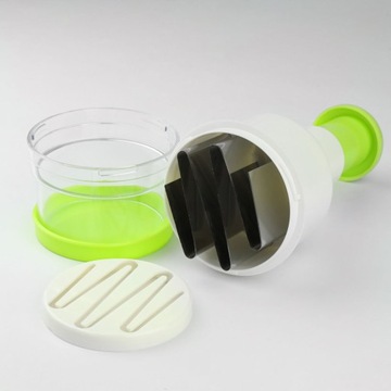 Ручная измельчитель лука для овощей, сталь + пластик.