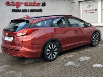 Honda Civic IX Tourer 1.6 i-DTEC 120KM 2014 Honda Civic I właściciel zadbana F 23%Gwarancja, zdjęcie 8