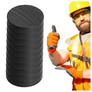 MAGNES FERRYTOWY MAGNESY FERRYTOWE WALCOWY 30x3 mm MOCNY OKRĄGŁY KRĄŻEK