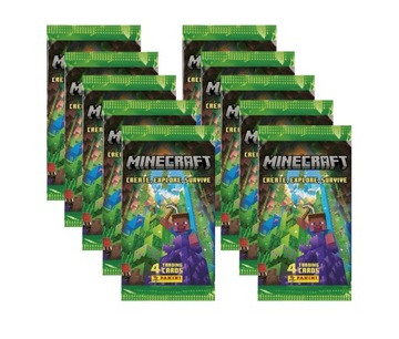 Minecraft Panini Saszetka Karty