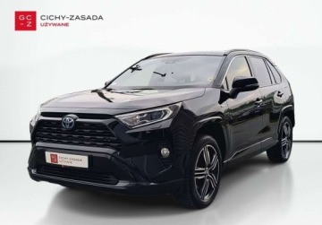 Toyota RAV4 V 2021 Toyota RAV4 AWD Hybrid JBL Black Edition Aktywny tempomat Grzana kierownica