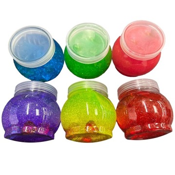 СЛАЙМ С БЛЕСКАМИ ПЛАСТИКОВАЯ ПАСТА DIAMONDS GLUTEK