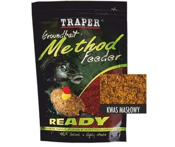 Zanęta gotowa Traper Ready Method Feeder 750 g Kwas Masłowy