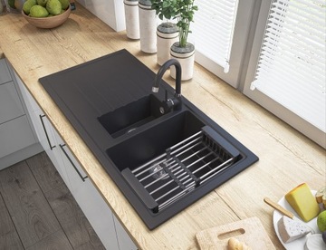 ТЕЛЕСКОПИЧЕСКИЙ СЛИВ, СТАЛЬНАЯ КОРЗИНА ДЛЯ МОЙКИ