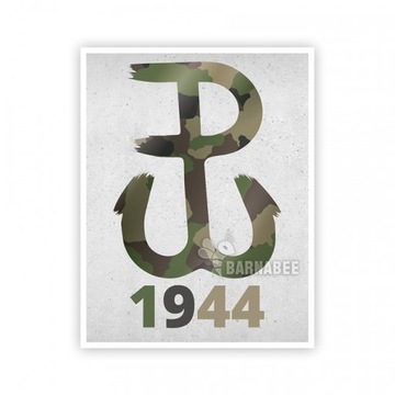 Naklejka PAMIĘTAMY 1944 B20 naklejki samochodowa
