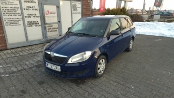Skoda Fabia II Kombi Facelifting 1.4 16V 85KM 2012 Skoda Fabia Ozarow Mazowiecki 2012 rok produkcji 1.4 benzyna LPG, zdjęcie 4