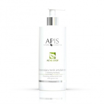 APIS Acne-Stop oczyszczający tonik antybakteryjny z zieloną herbatą 500ml