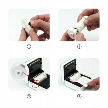 Мини-термопринтер Phomemo M02 PRO для самоклеящихся этикеток.