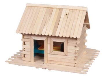 МЕШАЛКА ДЕРЕВЯННЫЕ ПАЛОЧКИ 14см NATURE (1000) RED PLAST