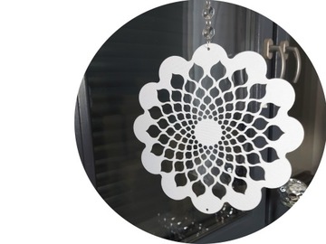 ZAWIESZKA AŻUR ORNAMENT GIRLANDA OZDOBA WZÓR NR 10