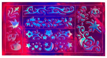 ДЕТСКОЕ ГЕЛЬ-ТАТУ 5 ЦВЕТОВ. КОЛОРИНО БЛИСТЕР