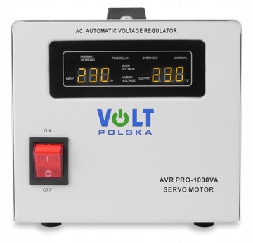 STABILIZATOR NAPIĘCIA AVR PRO 1000VA SERWOMOTOR 3%