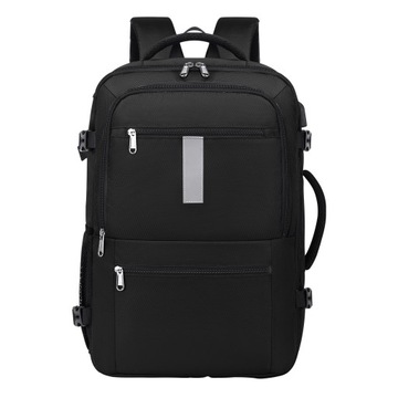 Plecak podróżny na komputer biznesowy Plecak szkolny Czarny 17,3 cala HDeye