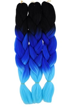 СИНТЕТИЧЕСКИЕ ВОЛОСЫ COLORFUL BRIDGE DREADS 3-06