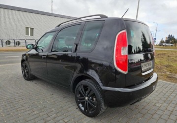 Skoda Roomster Mikrovan Facelifting 1.2 TSI 85KM 2014 Skoda Roomster Noire Black Edition Czujniki Parkowania Grzane Fotele 1.2, zdjęcie 17