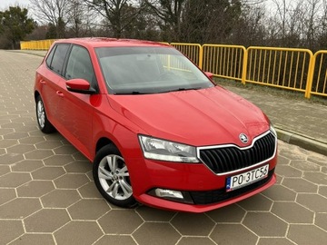 Skoda Fabia III Hatchback Facelifting 1.0 MPI 60KM 2020 Škoda Fabia Skoda Fabia Salon PL Gaz LPG Klima