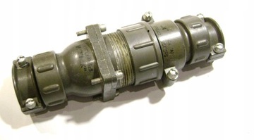 ZŁĄCZE PRZEM. skręcane 14 Pinów typ SzRxx z WOJSKA metalowe Kabel-Kabel