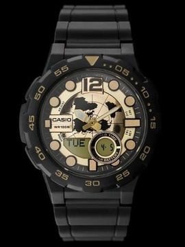 Hodinky Casio MWD-100H-9AVEF 10 BAR Na plávanie Un