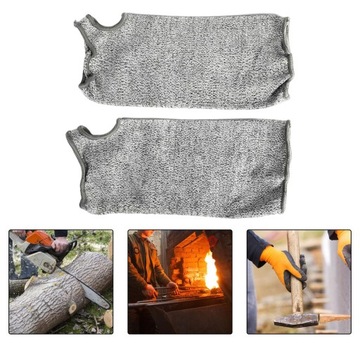 Устойчивые к порезам защитные рукава длиной 45 см.