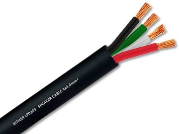 BITNER LP0203 KABEL PRZEWÓD GŁOŚNIKOWY 4x4 OFC