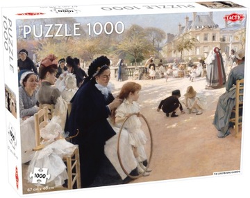 Tactic Puzzle 1000el Obraz Ogrody Luksemburskie