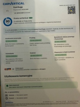 Ford Kuga III SUV 2.0 EcoBlue MHEV 150KM 2020 Ford Kuga ST-LineAlcantaraVirtualny ZegarFull LedIdealny Stan. 2.0, zdjęcie 33