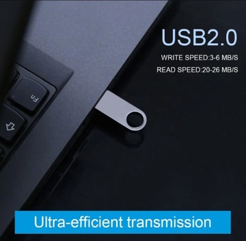 PENDRIVE PAMIEĆ PRZENOŚNA CZARNY 2GB 2.0