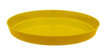 Podstawka NOWA z połyskiem 13cm ŻÓŁTA