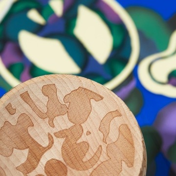 Кендама КРОМ ПЛАСТИК - УМБРА