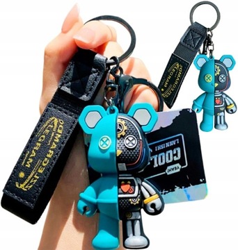 Брелок для сумочки, робот-мишка, брелок для ключей