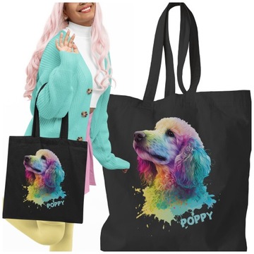 TORBA PIES PUDEL IEFEKT 3D IMIE PREZENT