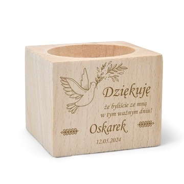 ПОДСВЕЧНИК С ГРАВИНОЙ ПЕРВОЕ ПРИЧАСТИЕ С ГРАВИНОЙ 10 шт.