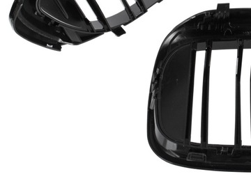 GRILL nerki atrapa kratka BMW G30 G31 M5 M PAKIET czarny POŁYSK 2017-2023