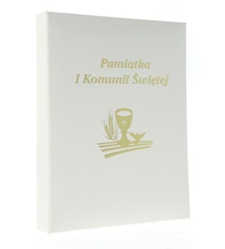 ALBUM DO ZDJĘĆ KOMUNIJNYCH PIERWSZA KOMUNIA ŚW 10X15 36 TWARDA OPRAWA
