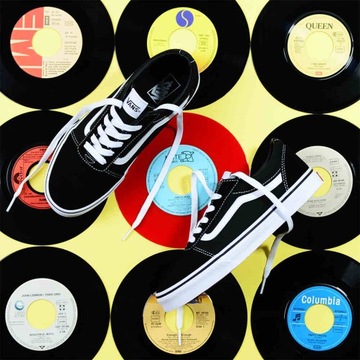 Trampki męskie czarne buty old skool VANS WARD 39