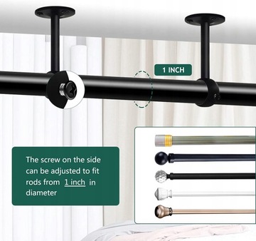 Потолочный стержень, 4 шт., 3 дюйма.