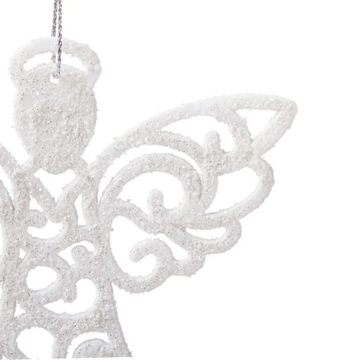 ПОДВЕСКА «РОЖДЕСТВЕНСКАЯ ЕЛКА» АНГЕЛЫ 10см 3 шт.