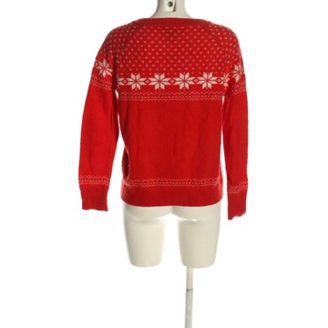 H&M Sweter z dzianiny Rozm. EU 36 czerwony