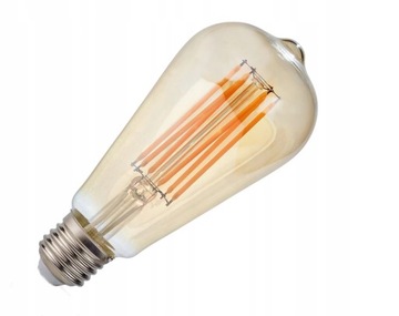 Żarówka Superled Poland Edison Filament E27 6W