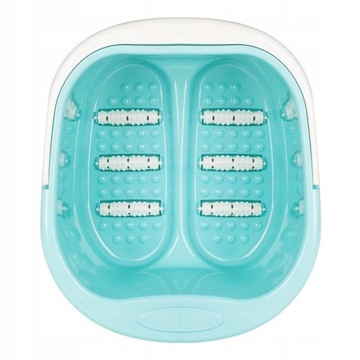PODOLOGICZNA MISKA DO PEDICURE Z ROLLERAMI BLUE