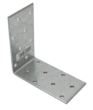 KM7 Kątownik łącznik ciesielski 80x80x40x2,0 KOMPLET 10 szt. MONTAŻOWY