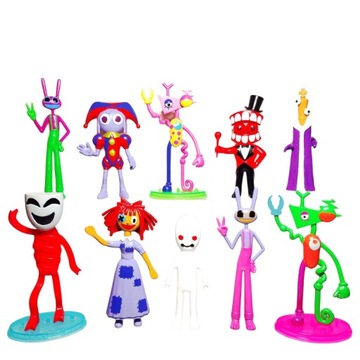 10SZT THE AMAZING DIGITAL CIRCUS STATUETKA MODEL DEKORACJA