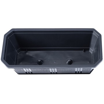 БАЛКОННАЯ ЦВЕТОЧНАЯ КОРОБКА 40см ГРАФИТ