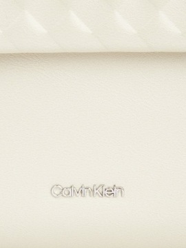 CALVIN KLEIN TOREBKA DAMSKA CALVIN MINI QUILT CAMERA BAG BEŻOWA