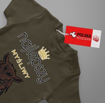 KOSZULKA T-SHIRT NAJLEPSZY MYŚLIWY NA ŚWIECIE XL